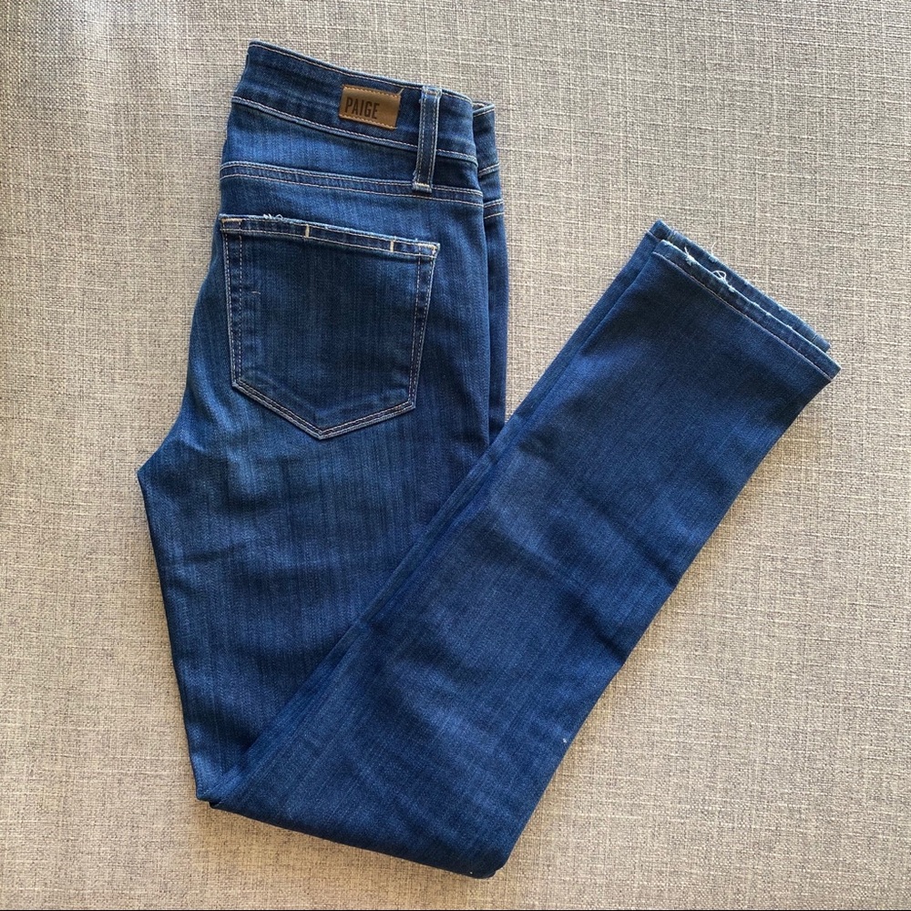Paige “Skyline Skinny” Blue Jeans👖